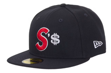 Load image into Gallery viewer, Supreme Money S Logo New Era 59Fifty Fitted Cap "Navy"
