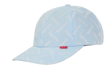 Load image into Gallery viewer, Supreme Monogram Jacquard 6-Panel "Light Blue"
