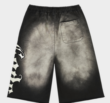 Load image into Gallery viewer, Godspeed OG Logo 3/4 Shorts "Black Wash"
