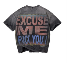 Load image into Gallery viewer, Vale Forever F*ck You Tee "Black Wash"
