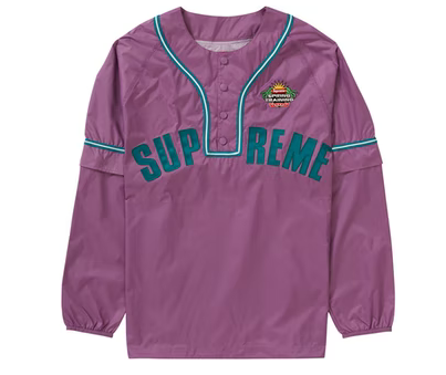 Supreme Snap-Off Sleeve L/S Baseball Top 