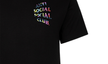 Load image into Gallery viewer, Anti Social Social Club Fuzzy Connection Tee &quot;Black&quot;
