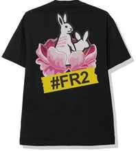 Load image into Gallery viewer, Anti Social Social Club x FR2 Lapin Tee &quot;Black&quot;
