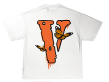 Load image into Gallery viewer, Juice Wrld x Vlone Butterfly Tee &quot;White&quot;

