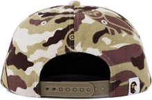 Load image into Gallery viewer, BAPE x OVO Snapback Hat &quot;Camo&quot;
