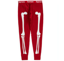 Load image into Gallery viewer, Supreme Hanes Bones Thermal Pants &quot;Red&quot;
