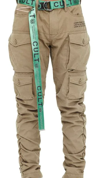 Cult of Individuality Belted Cargo Pants 