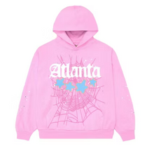 Load image into Gallery viewer, Sp5der Atlanta Hoodie &quot;Pink&quot;

