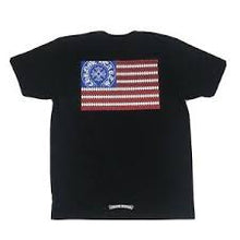 Load image into Gallery viewer, Chrome Hearts American Flag Tee &quot;Black&quot;
