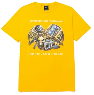 HUF x FTP 3 Peat T-shirt 