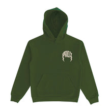 Load image into Gallery viewer, Paradox Lightning Arch Hoodie &quot;Olive&quot;
