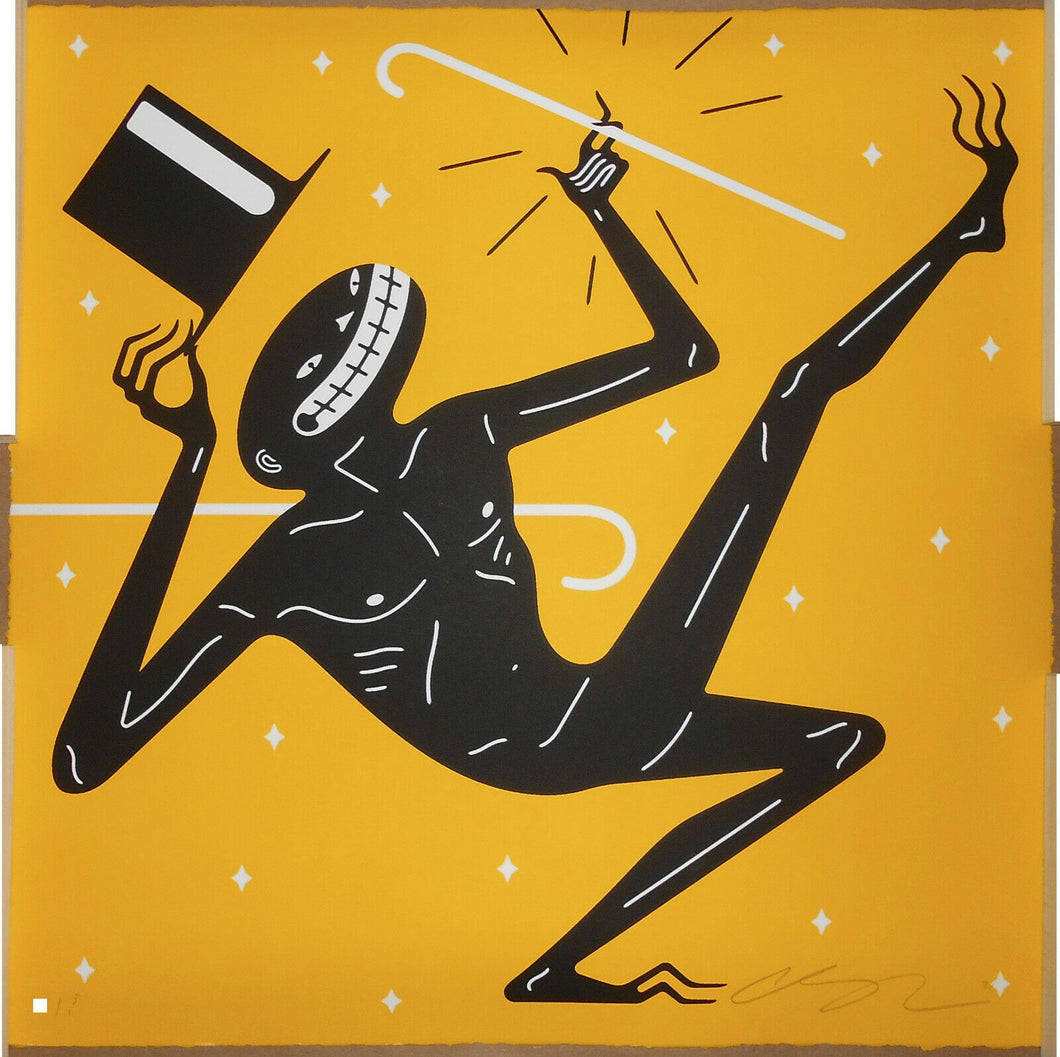 Cleon Peterson Cancelled Print Yellow (Signed, Edition of 100)